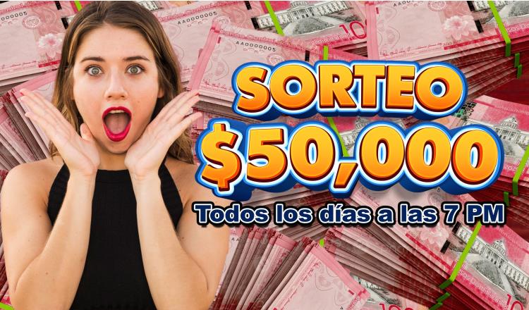 Sorteo de $50MIL